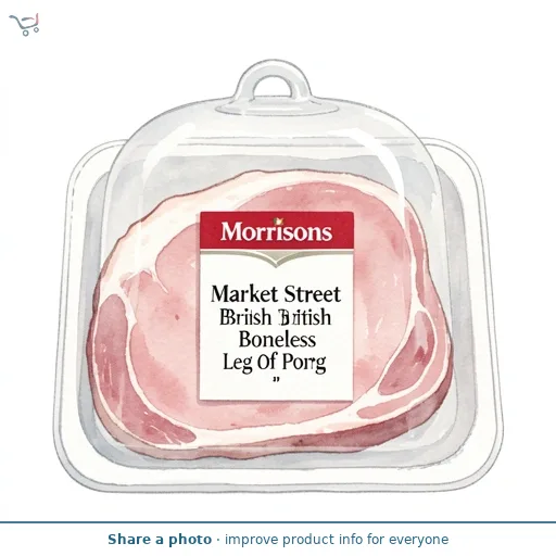 Morrisons British Boneless Leg Of Pork 3.5kg