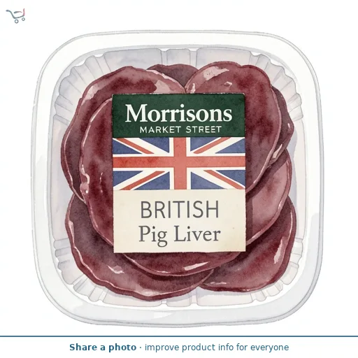 Morrisons Pigs Liver