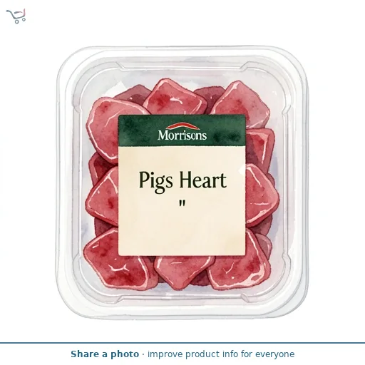 Morrisons Pigs Heart