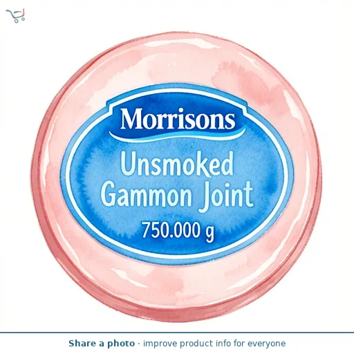 Morrisons Unsmoked Gammon Joint 750g