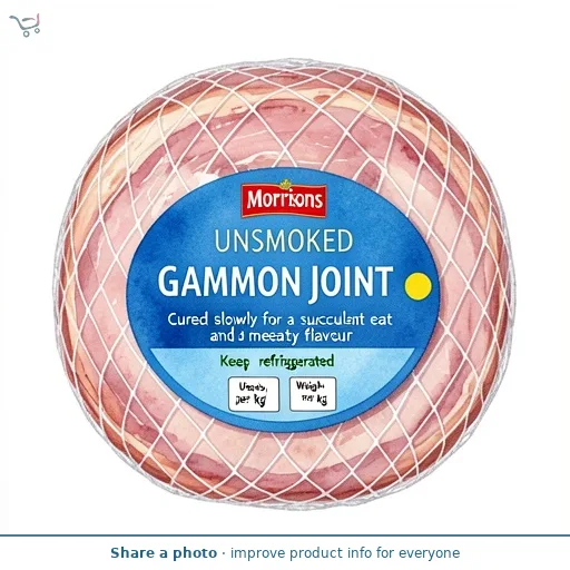 Morrisons Small Unsmoked Natural Gammon Joint