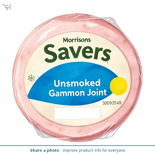 Morrisons Savers Unsmoked Gammon Joint 