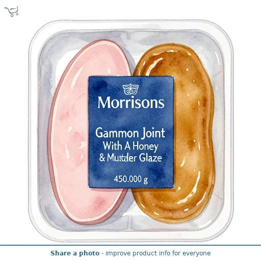 Morrisons Gammon Joint With A Honey & Mustard Glaze