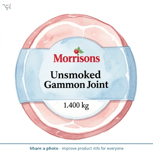 Morrisons Unsmoked Gammon Joint 
