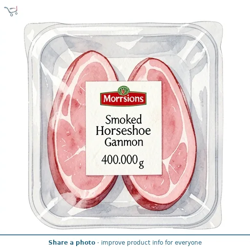 Morrisons Smoked Horseshoe Gammon Steak