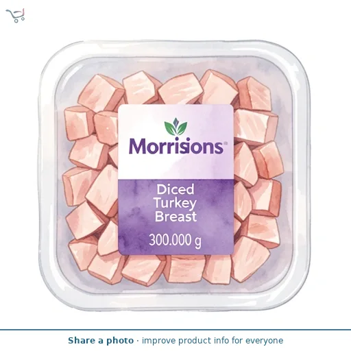 Morrisons Diced Turkey Breast 