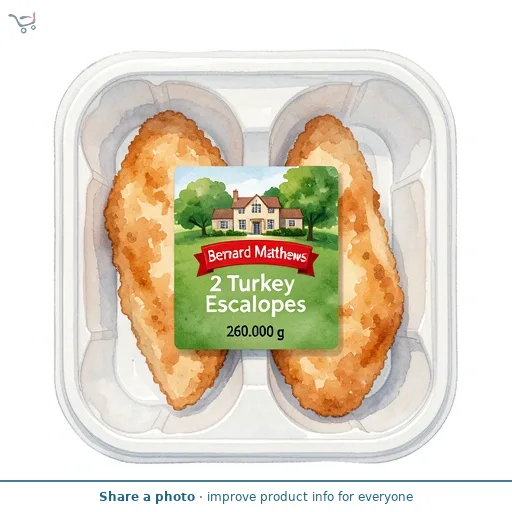 Bernard Matthews 2 Turkey Escalopes