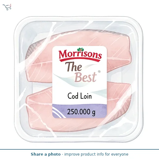 Morrisons The Best Cod Loin 250g
