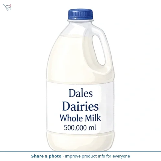 Dales Dairies Whole Milk