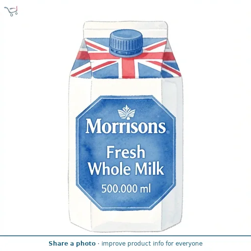 Morrisons Fresh Whole Milk