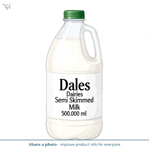 Dales Dairies Semi Skimmed Milk