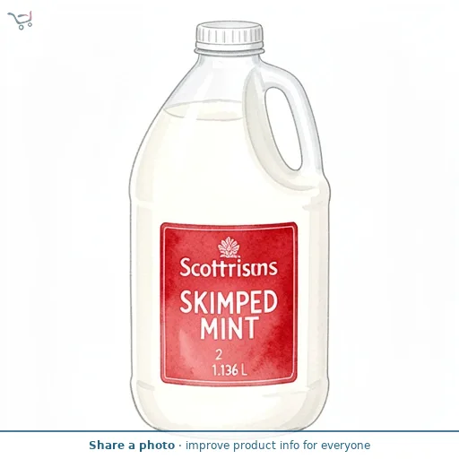 Morrisons Scottish Skimmed Milk 2 Pint