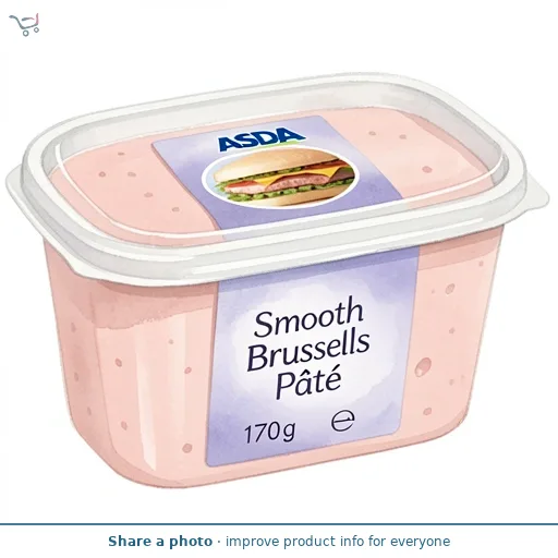 ASDA Smooth Brussels Pâté 170g