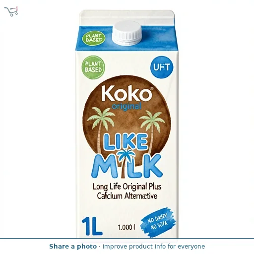 Koko Long Life Original Plus Calcium Milk Alternative 1L