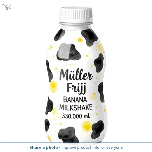 Muller Frijj Banana Milkshake