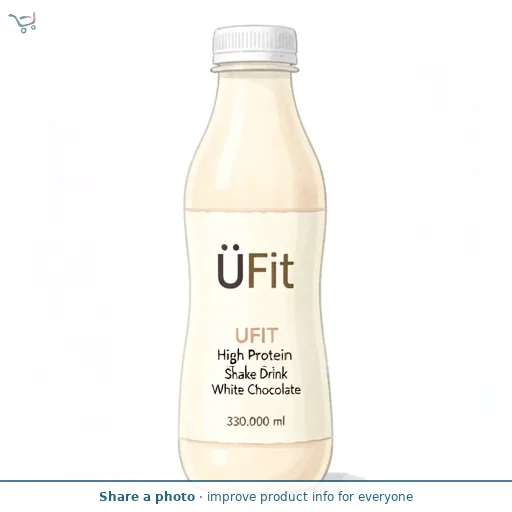 UFIT High Protein Shake Drink White Chocolate
