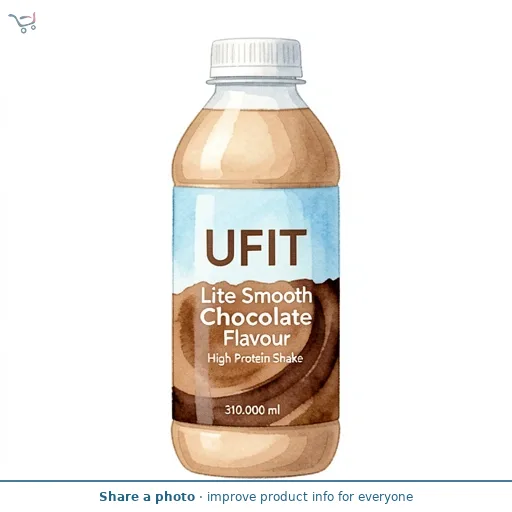 UFIT Lite Smooth Chocolate Flavour High Protein Shake 310ml