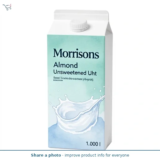 Morrisons Almond Unsweetened Uht