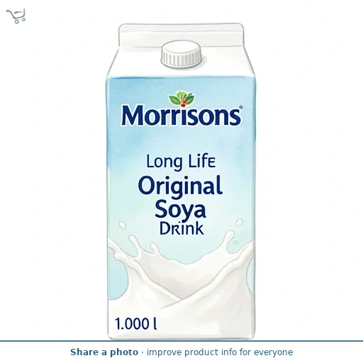 Morrisons Long Life Original Soya Drink 