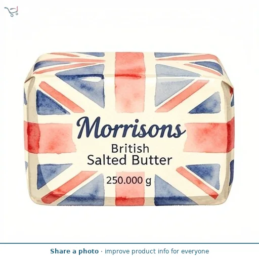 Morrisons British Salted Butter   250g