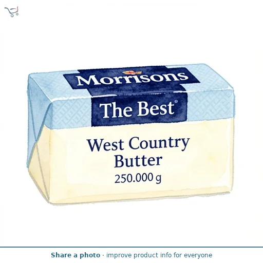 Morrisons The Best West Country Butter