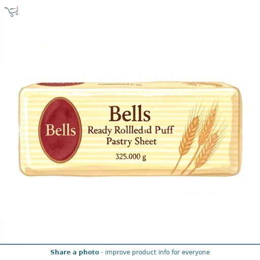 Bells Ready Rolled Puff Pastry Sheet
