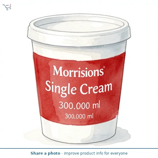 Morrisons British Single Cream