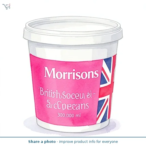 Morrisons British Soured Cream
