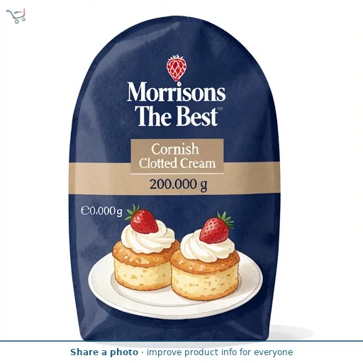 Morrisons The Best Cornish Clotted Cream 