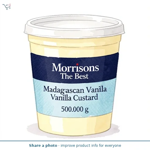 Morrisons The Best Madagascan Vanilla Custard