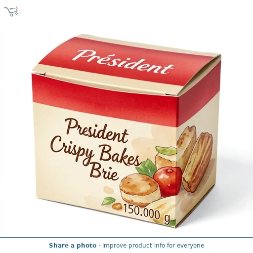 President Crispy Bakes Brie   150g