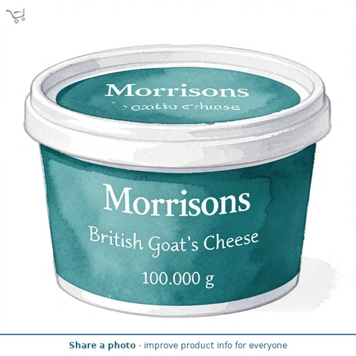 Morrisons British Goat's Cheese 