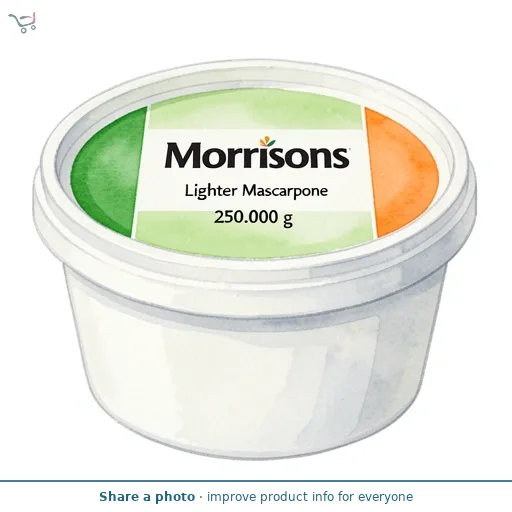 Morrisons Lighter Mascarpone