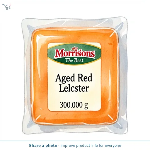 Morrisons The Best Aged Red Leicester