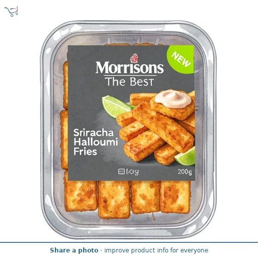 Morrisons The Best Sriracha Halloumi Fries 200g