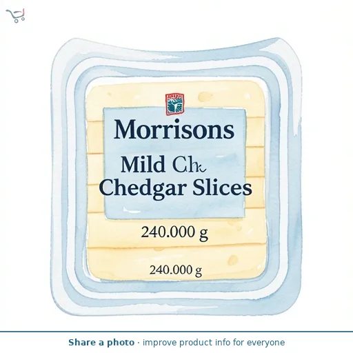 Morrisons Mild Cheddar Slices