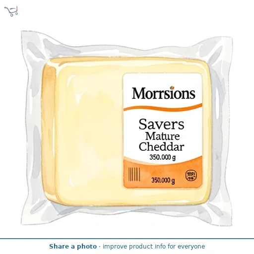 Morrisons Savers Mature White Cheddar 
