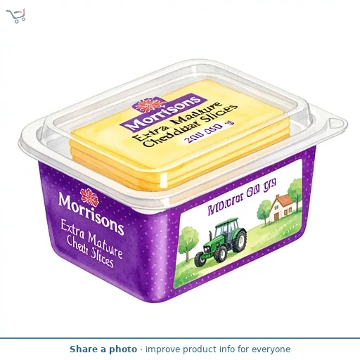 Morrisons Extra Mature Cheddar Slices
