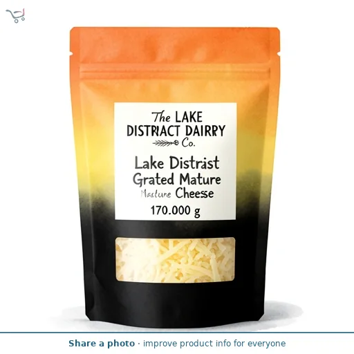 Lake District Grated Mature Cheese 170g