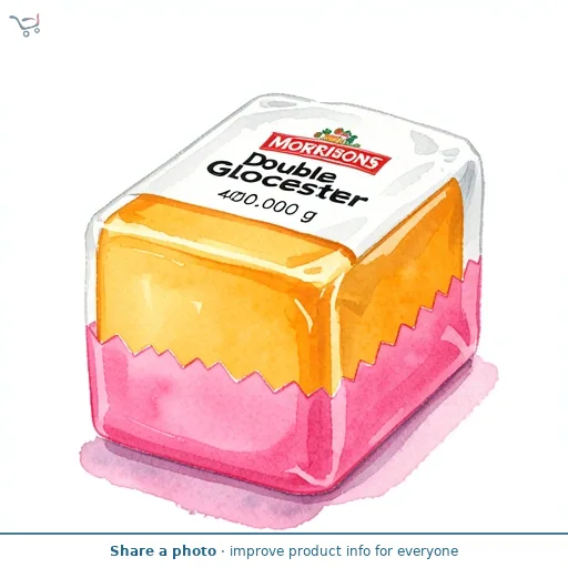 Morrisons Double Gloucester 