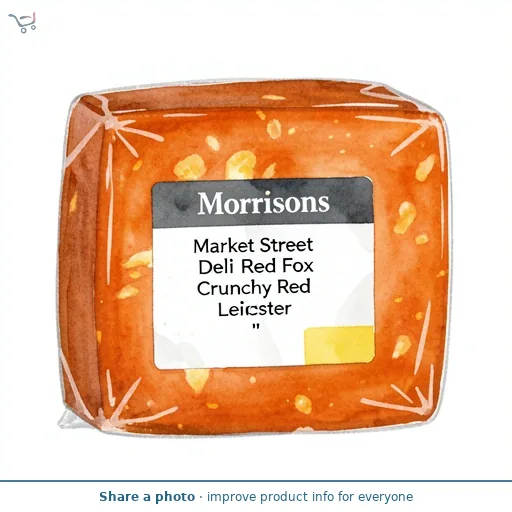 Market Street Deli Red Fox Crunchy Red Leicester 