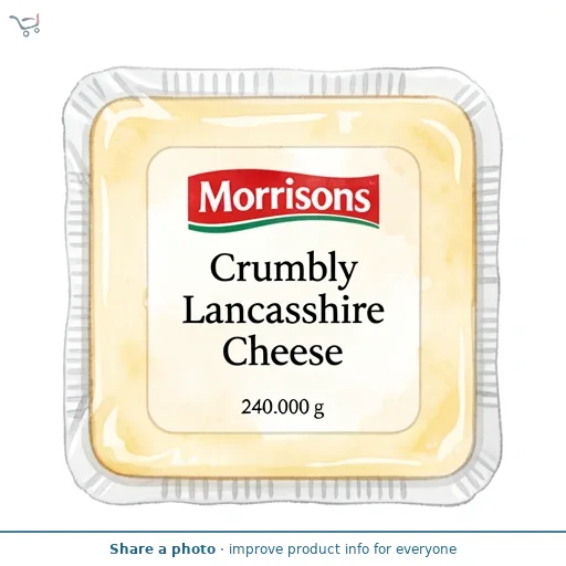 Morrisons Crumbly Lancashire Cheese 240g