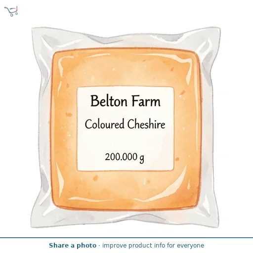 Belton Farm Coloured Cheshire 200g