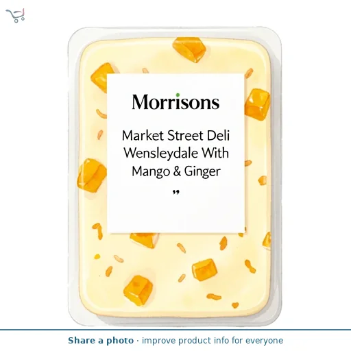 Market Street Deli Wensleydale With Mango & Ginger