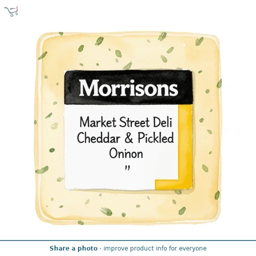 Market Street Deli Cheddar & Pickled Onion