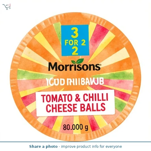Morrisons Tomato And Chilli Cheese Balls