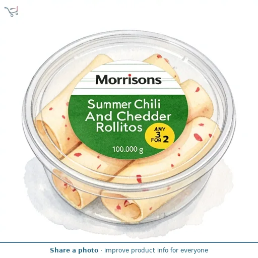 Morrisons Summer Chilli And Cheddar Rollitos