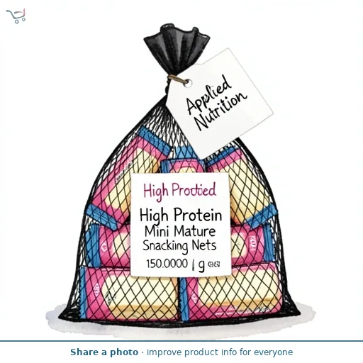 Applied Nutrition High Protein Mini Mature Cheese Snacking Nets   150g