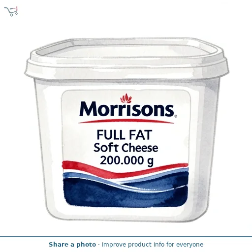 Morrisons Full Fat Soft Cheese 200g