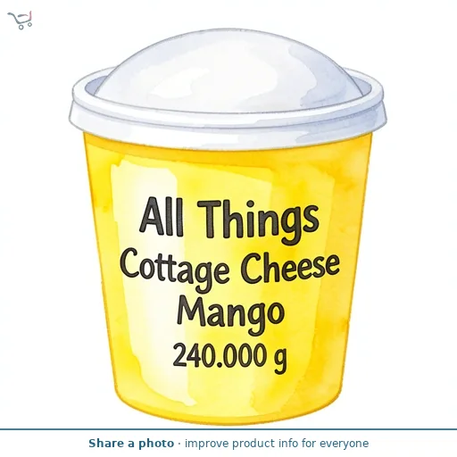 All Things Cottage Cheese Mango 
